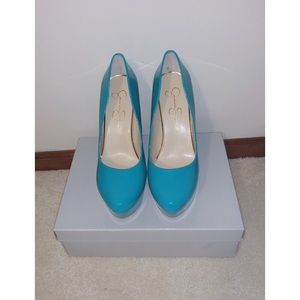 Jessica Simpson Blue Pumps